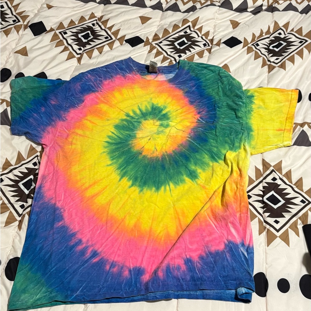 Gildan Tie-Dye Short Sleeve Tee - Multicolor